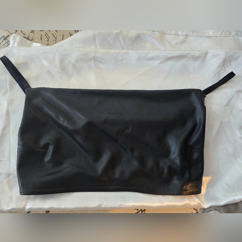 Lamarque Vegan Leather Top